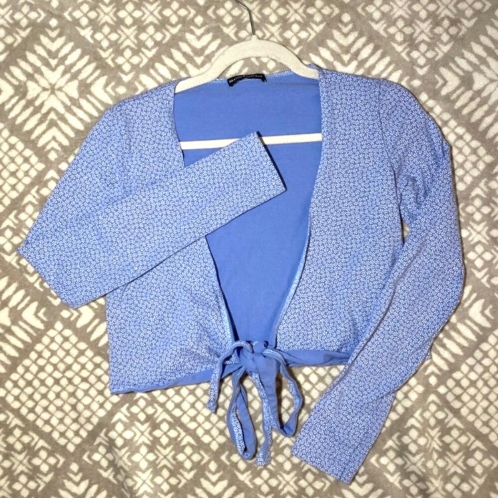 RARE brandy melville coco wrap top